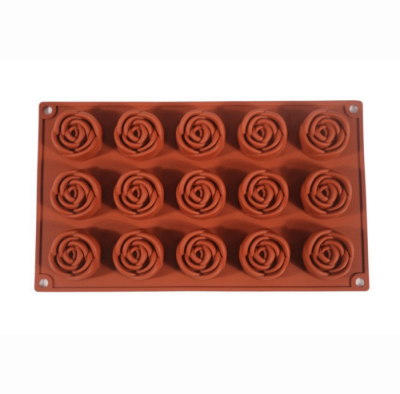 JX-064 KÜÇÜK GÜL SİLİKON KEK KALIBI - 1