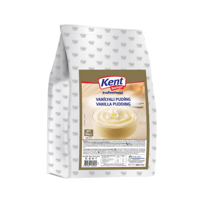 KENT B. VANİLYA PUDİNG 3 KG * 4 - 1