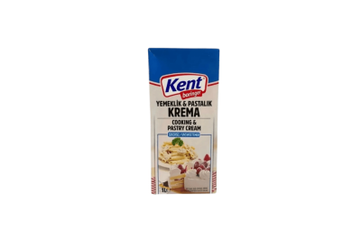 KENT B. YEMEKLİK KREMA ŞEKERSİZ SIVI ŞANTİ*12 ADET - 1