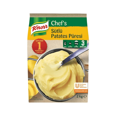 KNORR SÜTLÜ PATATES PÜRESİ 2 KG *4 - 1
