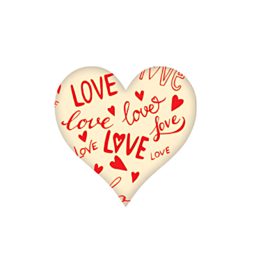 KORİNİTTA 4234 DEKOR ÇİKOLATA KALP LOVE KLP.017 - 1