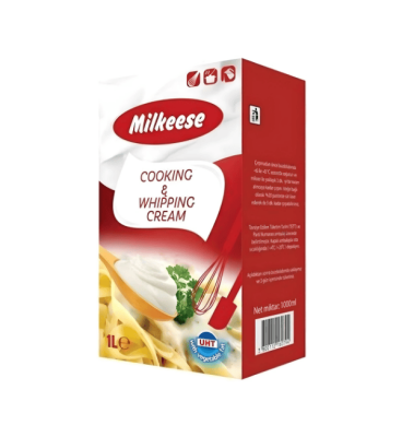 MİLKEESE ŞEKERSİZ YEMEKLİK KREMA 1 LT (*12) - 1