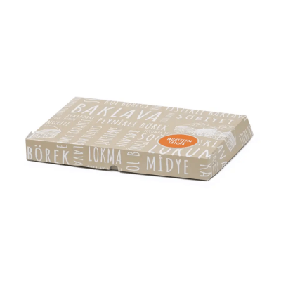 MUHTEŞEM TATLAR - 2000 GR BAKLAVA KUTUSU 100LÜ MT-03 - 1
