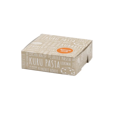 MUHTEŞEM TATLAR- NO:1 500GR KURU PASTA KUTUSU100LÜ MT-11 - 1