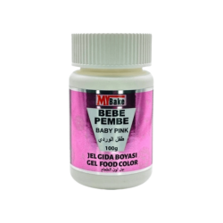 MY BAKE 100 GR JEL BOYA ŞİŞE BEBE PEMBE - 1