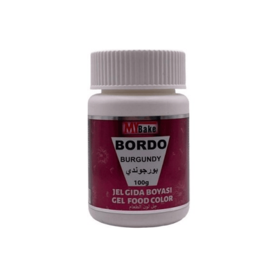 MY BAKE 100 GR JEL BOYA ŞİŞE BORDO - 1
