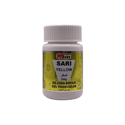 MY BAKE 100 GR JEL BOYA ŞİŞE SARI - 1