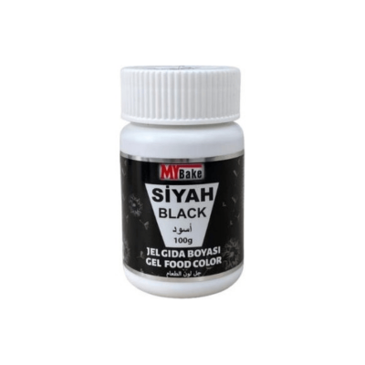 MY BAKE 100 GR JEL BOYA ŞİŞE SİYAH - 1
