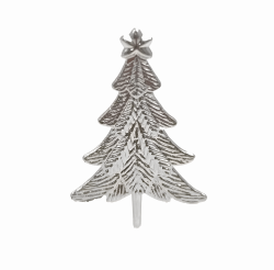 MY BAKE ÇAM AĞACI GÜMÜŞ YILBAŞI SÜSÜ 72 Lİ PKT - My Bake