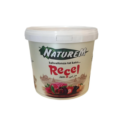 NATUREM 5 KG ÇİLEK REÇELİ KOVA - 1