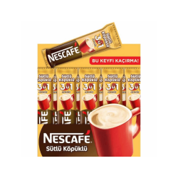 NESCAFE 3IN1 ARADA SÜTLÜ KÖPÜKLÜ 17.4 GR*72 (K:8) - 1