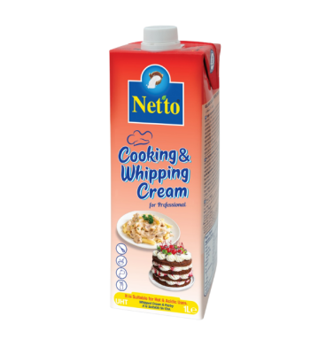 NETTO NATURA PASTALIK & YEMEKLİK KREMA 1 LT*12 AD. - 1