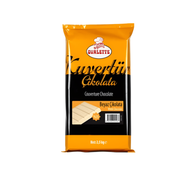 OVALETTE KUVERTÜR FİLDİŞİ ( BEYAZ ) %35 2,5 KG - 1