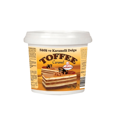 OVALETTE TOFFE SÜTLÜ-KARAMEL PASTA DOLGU 7KG (K:2) - 1