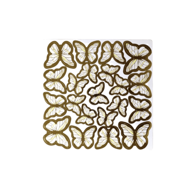 PASTA DEKOR SÜSLEME KELEBEK BEYAZ 126 LI - 1