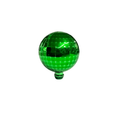 PASTA ÜSTÜ TOP SÜS DİSKO TOPU YEŞİL 4 CM 10 LU - 1