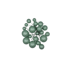 PASTA ÜSTÜ TOP SÜS METALİK K. YEŞİL - Pastry Planet