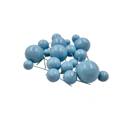 PASTA ÜSTÜ TOP SÜS NEON MAVİ - Pastry Planet