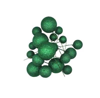 PASTA ÜSTÜ TOP SÜS SİMLİ YEŞİL - 1