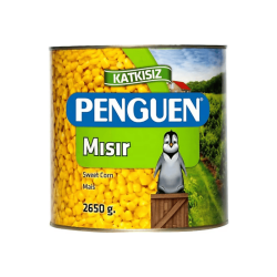 PENGUEN MISIR KONSERVESİ N:2,650GRS:1650GR*(K:3AD) - Penguen