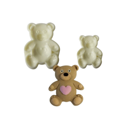 PK-AYC - PLASTİK BASMALI AYICIK KUPAT SET - Pastry Planet