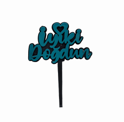 PLEKSİ RENKLİ SÜS 