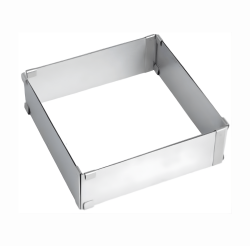 QT3007 KARE AYARLI PANDİSPANYA KALIBI - Pastry Planet