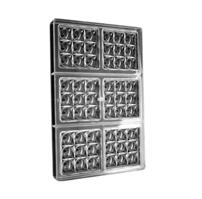 SD2174 POLİKARBON ÇİKOLATA KALIBI EKOSELİ KALP*60 - 1