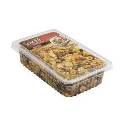 SOSERO EGE MİX ZEYTİN SALATASI 2 KG VAK. TAB. - 1