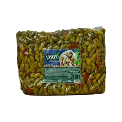 SOSERO GRİLL ZEYTİN 4 KG VAKUMLU TABAK - 1