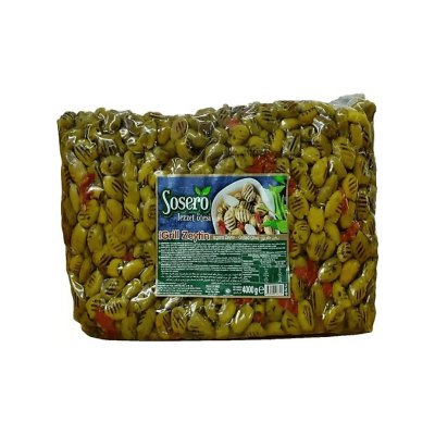 SOSERO GRİLL ZEYTİN 4 KG VAKUMLU TABAK - 1
