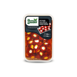 SOSERO PEYNİR DOLGULU KİRAZ BİBER 1800 GR. VAK. TA - 1