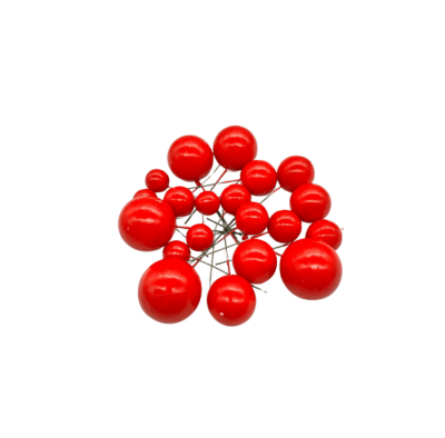 TOP-01 PASTA ÜSTÜ TOP SÜS KIRMIZI - 1