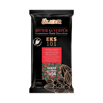 ÜLKER %54 BİTTER KUVERTÜR 2,5 KG (K:10) - 1