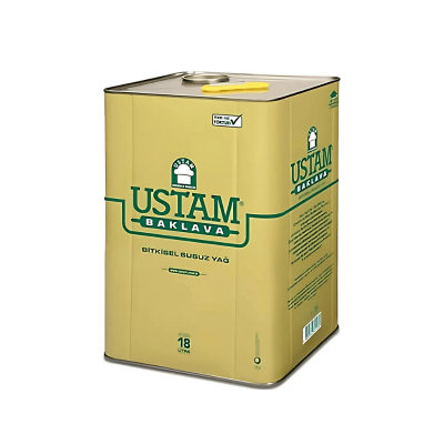 USTAM BAKLAVA YAĞI 18 LT - 1