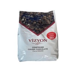 VİZYON 4-7mm SÜTLÜ PARÇA ÇİKOLATA EKO 2,5 KG*8 - 1