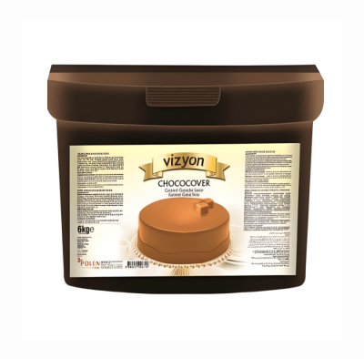 VİZYON CHOCOCOVER GANAJ SOSU KARAMEL 6 KG - 1